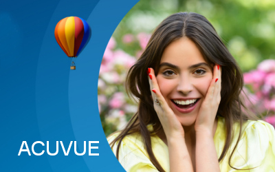 Купи линзы ACUVUE со скидкой до 2500 руб.!