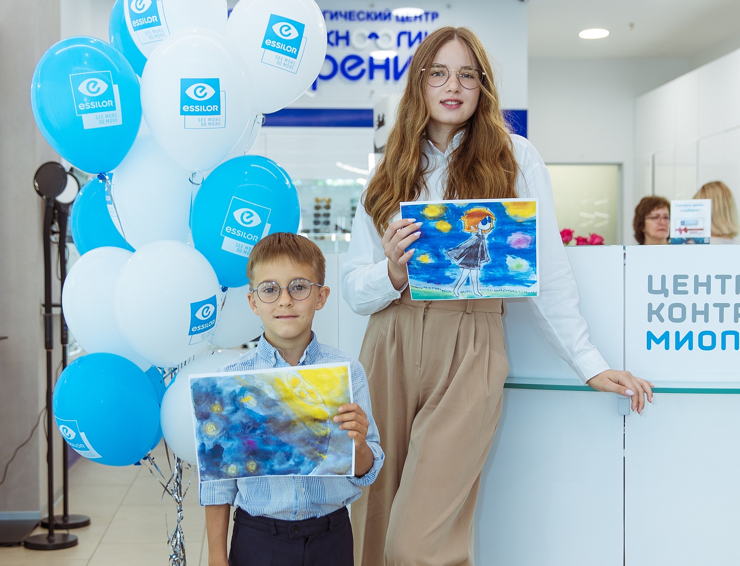 Открытие Центра Контроля Миопии Essilor Открытие Центра Контроля Миопии Essilor